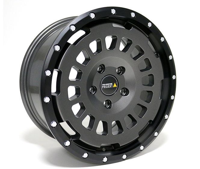 Hovedbilde TWIN-MONOTUBE-PROJEKT-AT 8X17 Matt Grå VW T5 T6 T6.1 VW Amarok