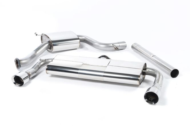 Hovedbilde Cat-back E-Mark System. Polished Tips. EC-Approved