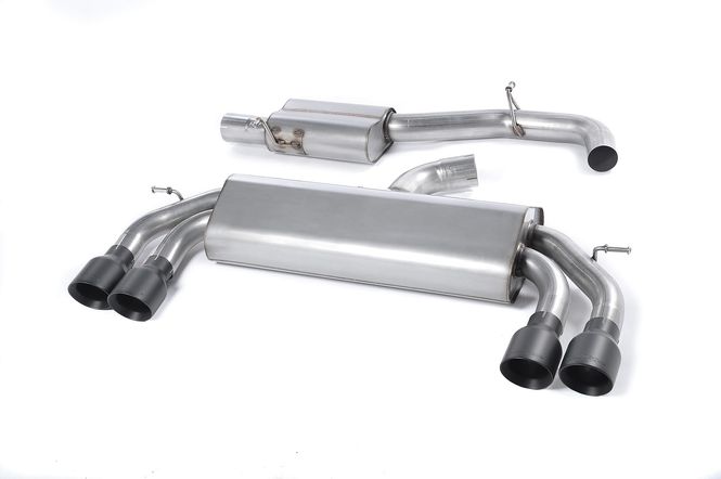 Hovedbilde Cat-back Non-Valved Race System. Resonated (quieter). Cerakote B