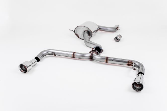 Hovedbilde Cat-back 3-inch Race System. Non-resonated (louder)