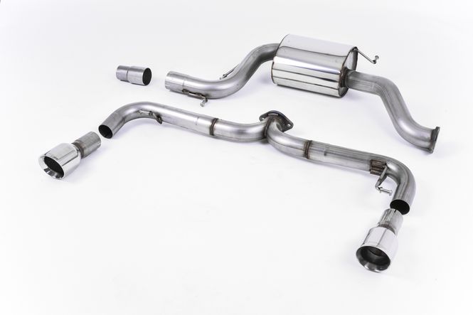 Hovedbilde Cat-back Non-resonated (louder). 3-inch Race System. Special 'Ed
