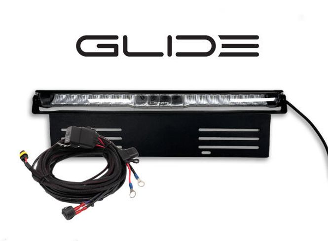Hovedbilde Lazer® Lyspakke med Glide 18 Elite ELITE. Med skiltplate sidemount.