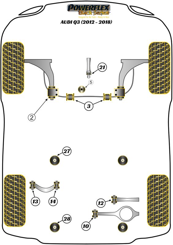 Rear Subframe Front Mounting Bush