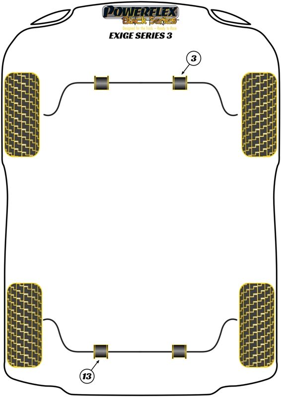 Rear Anti Roll Bar Bush 19.5mm