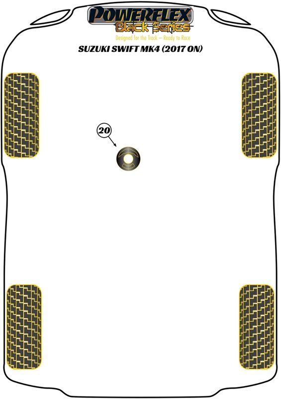 Lower Engine Mount Insert