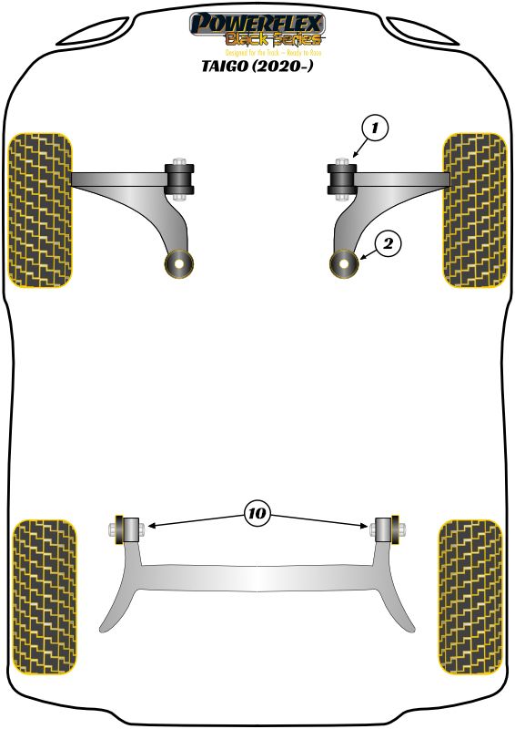 Front Wishbone Rear Bush