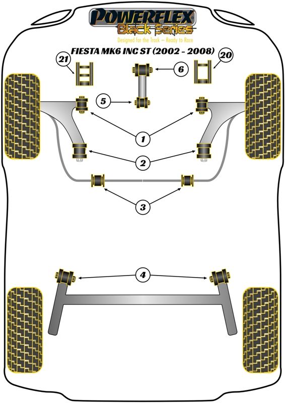 Upper Right Engine Mount Insert