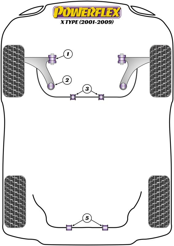 Front Arm Rear Bush, Caster Adjust