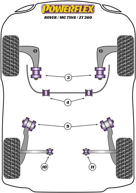 Rear Trailing Arm Front Bush