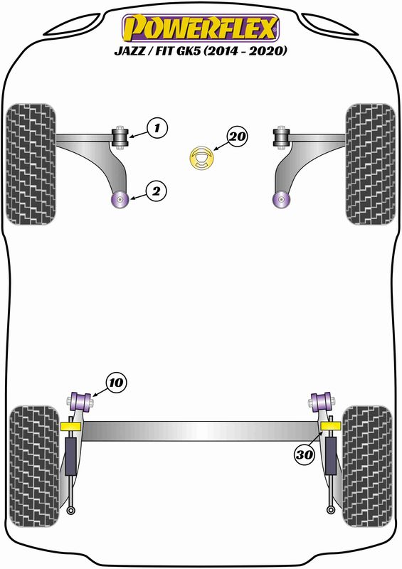 Lower Engine Mount Insert