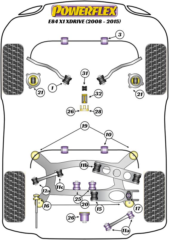 Rear Diff Rear Mounting Bush