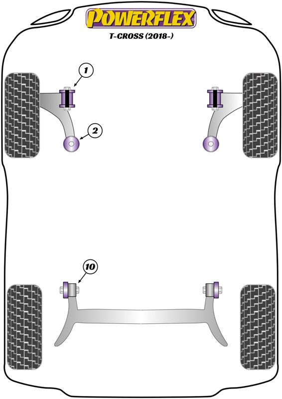 Front Wishbone Rear Bush