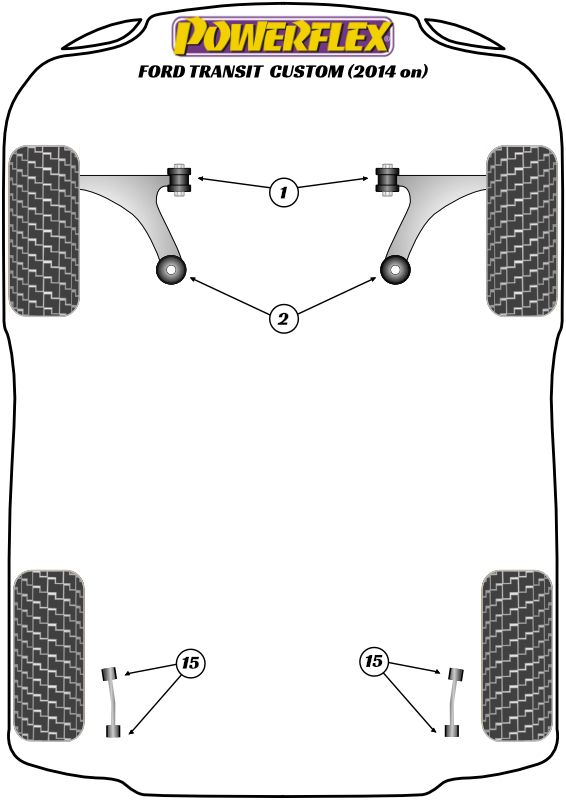 Front Wishbone Front Bush