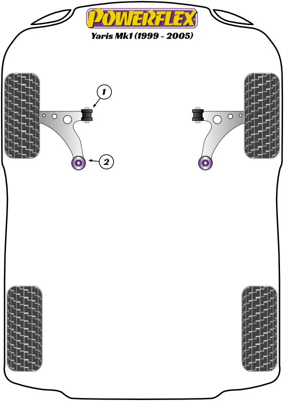 Front Wishbone Front Bush