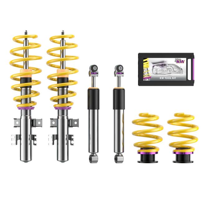 Hovedbilde KW V2 Comfort kit Justerbart senk VW T5 T6 