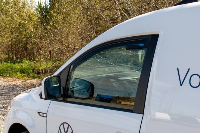 Hovedbilde VW Caddy 2003- ClimAir vindaviser sidevindu, 