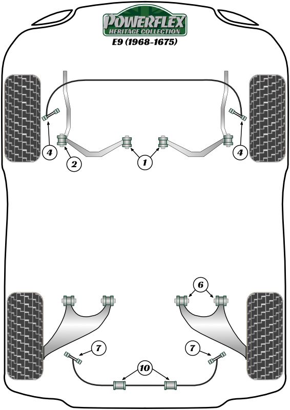 Front Lower Arm Inner Bush
