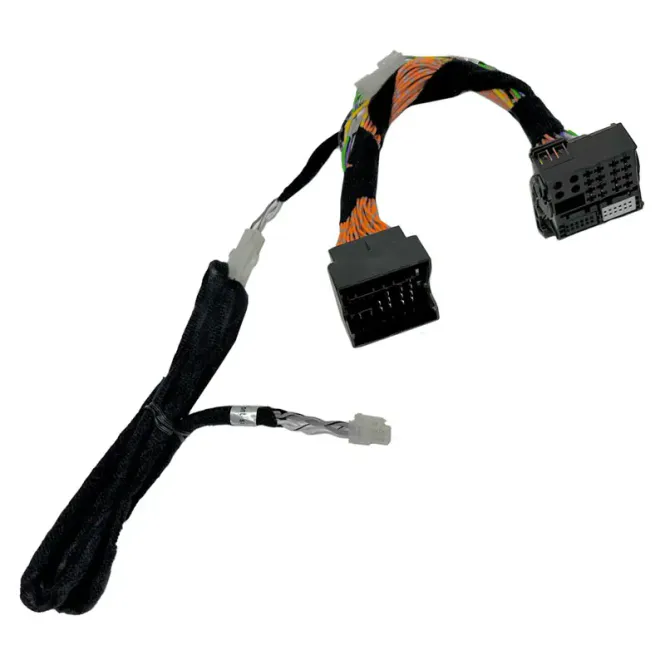 Hovedbilde BB OEM CABLES - Mercedes W211 høynivåkabelsett 5.5 meter For uttak av høynivåsignal fra originalspiller