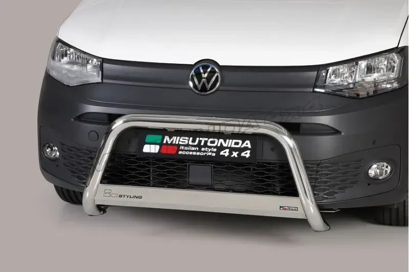 Frontbøyle, Volkswagen Caddy '21-, 63mm, rustfri