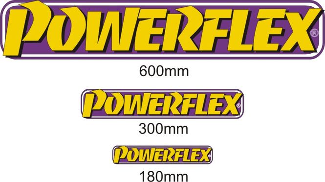 Hovedbilde POWERFLEX STICKER 180mm - 50 PACK