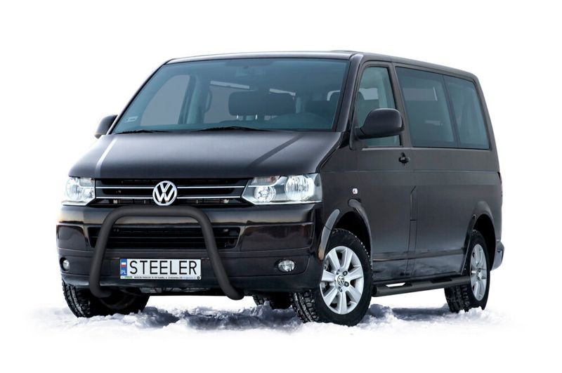 Frontbøyle, VW T5 2003 - 2010 - 2015, d70mm T5-R0070-06 Sort
