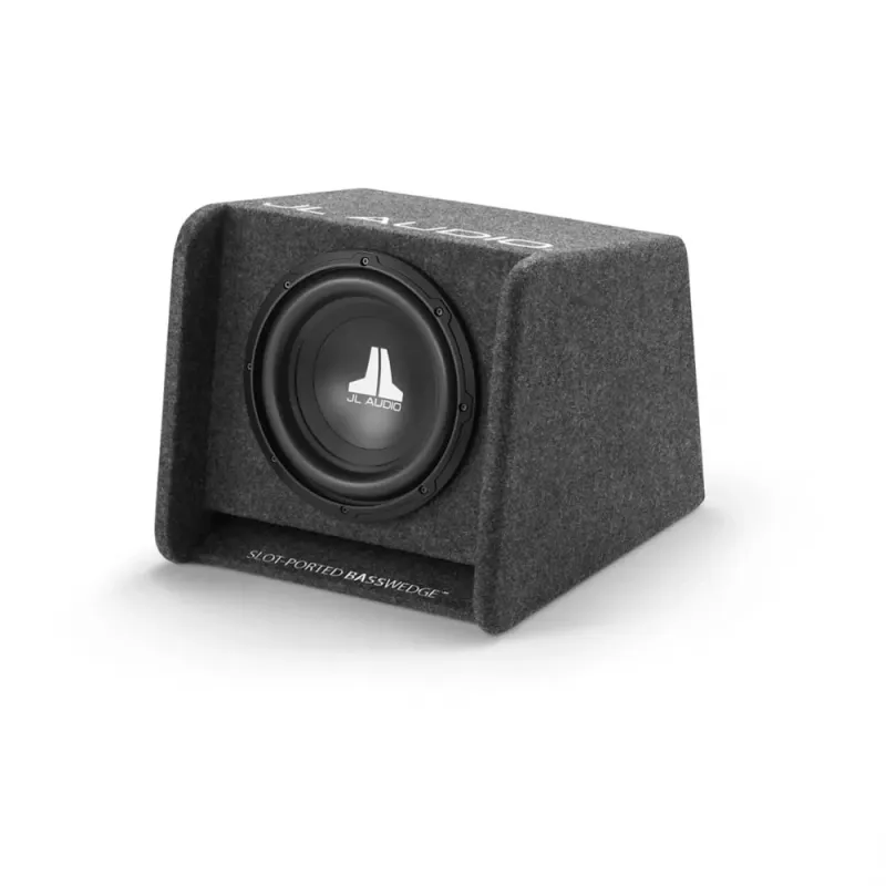 JL Audio 10`` basspakke Basspakke med 10`` kasse og forsterker på 500W RMS