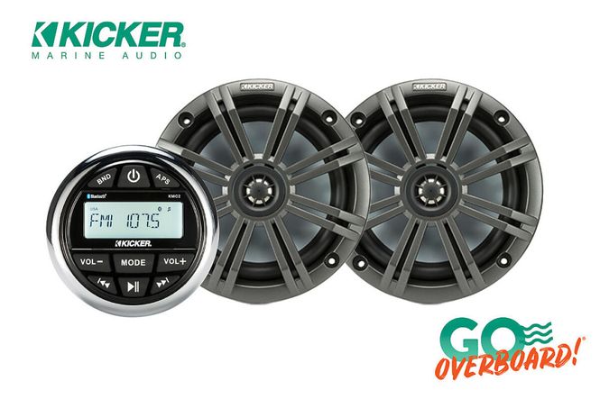Hovedbilde Kicker båtstereopakke 1 KMC2 + 1par KM654