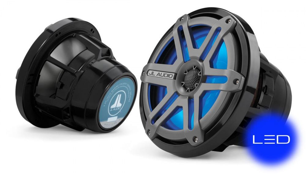 Maritime Stereo merkevarer som Alpine, JL Audio, Kicker, MTX mm.